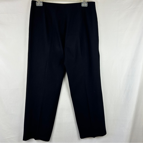 Eileen Fisher elastic waist straight leg pants black size L - Picture 4 of 4